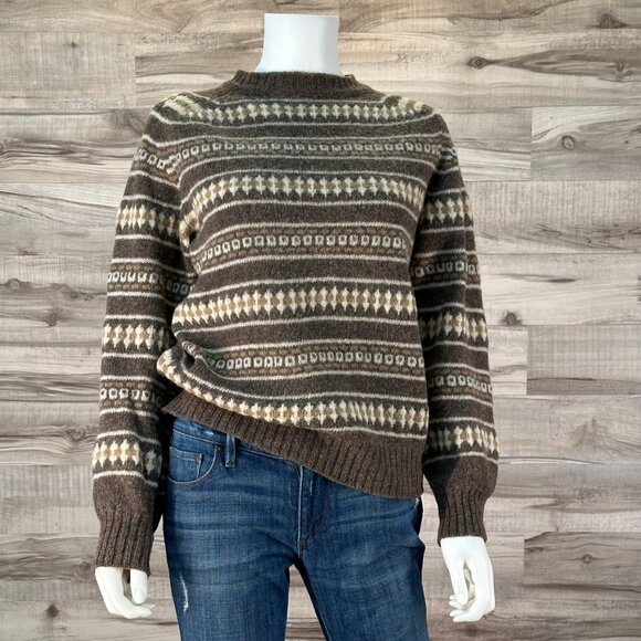 Vintage Pendleton Shetland Wool Swetaer - Size M - Picture 2 of 8